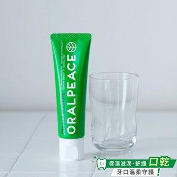 ORALPEACE 口樂平|專業牙醫推薦 日本口腔保健牙膏 濕潤2入組 - 人用護齦潔牙牙膏80g (濕潤)X1+ 人用護齦口腔噴霧30ml(濕潤)X1
