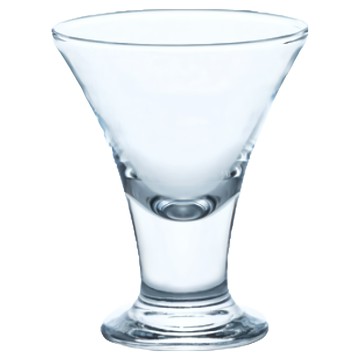 ADERIA 日本強化寬口甜點杯 DB-6722 91 x 110mm 170ml 6個  透明  1組