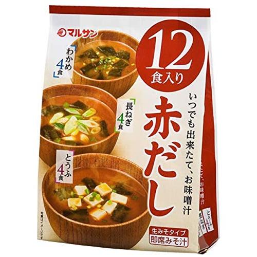 マルサン 即席赤だし 12食 ×10袋