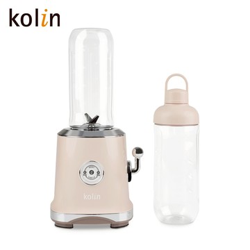 【Kolin歌林】拉霸隨行杯果汁機 雙杯組(KJE-SD2369)｜奶茶色