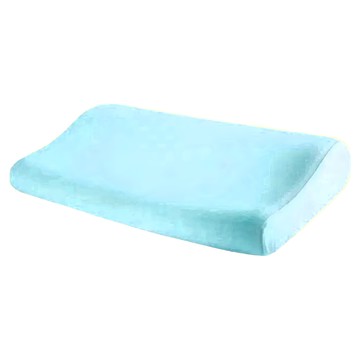 LazyRoll 捲捲舒 海洋膠原蛋白枕套 麵包型 親膚透氣 舒適好眠 台灣製造  淡藍色  1個  19 x 8 x 8cm