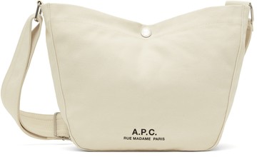 A. P.C. 灰白色小号 Journal 斜挎包