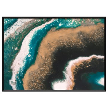 Boluo 菠蘿選畫所 抽象畫 延伸 APAP3468B 掛畫 40 x 30cm 畫框  黑色