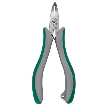 TSUNODA 貴金屬用斜口鉗 全長122mm 頭部寬度11mm  灰色 + 綠色  1支