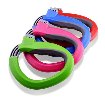 創意便攜提菜器D型手提器硅膠提物器塑料袋提手防勒手購物拎袋器