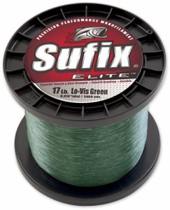 9.1kg Green Sufix Elite 3000-Yards Spool Size Fishing Line