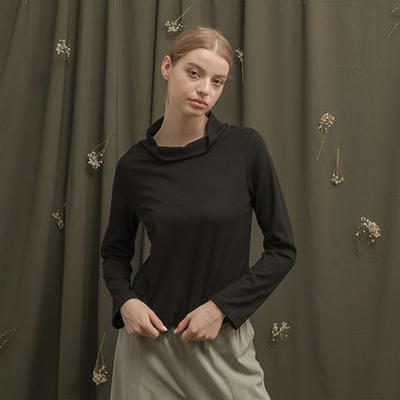 【經典原創】】Shade_形影拼接上衣_CLT501_黑