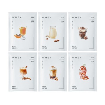 Body Goals 【Body Goals】乳清蛋白飲Pro(口味任選) 12包組(40g/包 蛋白 膠原蛋白)