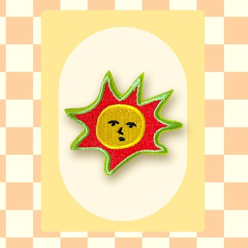 燙布貼 | 太陽公公