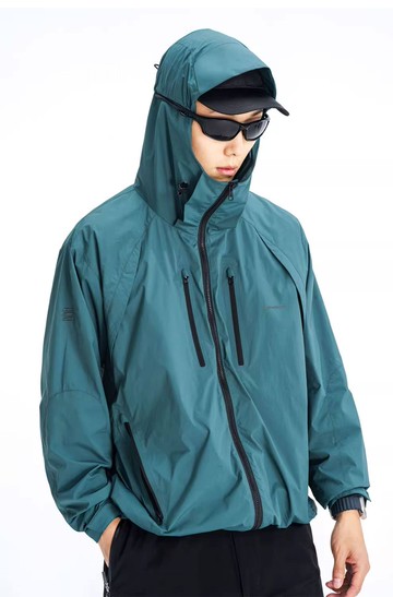 ENshadower隱蔽者活頁結構防水沖鋒衣男gorpcore三防戶外連帽外套