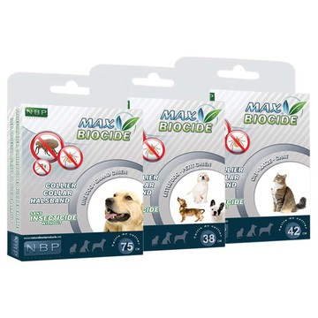 NBP 【3入組】西班牙-防蚤頸圈-大型犬/中小型犬/貓用 (多種尺寸)
