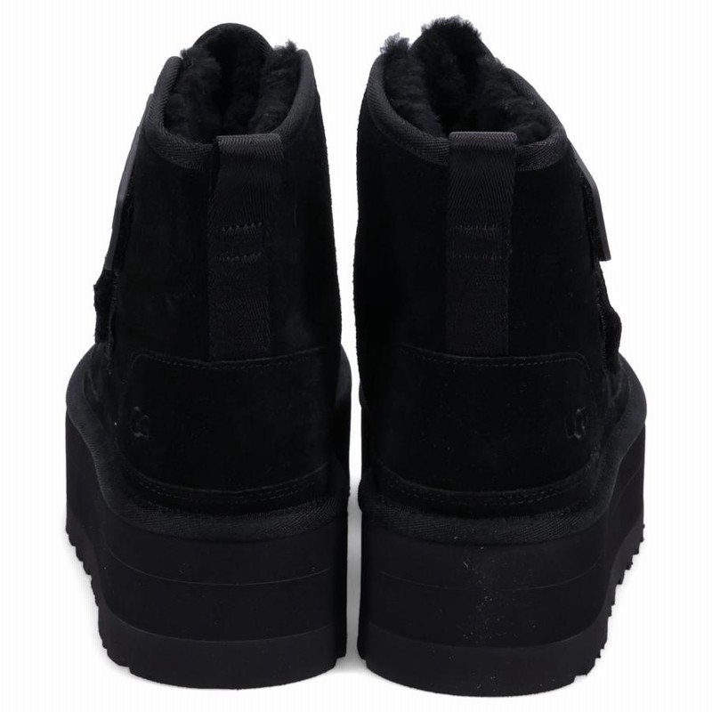 アグ UGG ニューメル プラットフォーム ブーツ ムートンブーツ レディース 厚底 W NEUMEL PLATFORM ブラック 黒  1130554-BLK | LINEブランドカタログ