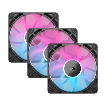 CORSAIR iCUE LINK RX120 RGB風扇【黑】【三顆裝】