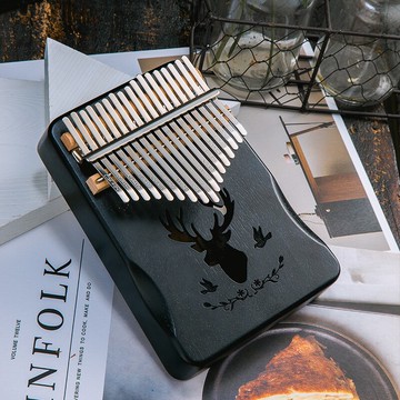 手指琴 卡林巴琴拇指琴17音卡靈巴琴初學者入門樂器卡琳巴kalimba手指琴【MJ3647】