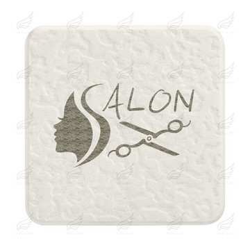 珪藻土超吸水杯墊(美髮02)杯墊 珪藻土杯墊 吸水杯墊 可吸水 送禮小物 婚禮小物 企業送禮 紀念品