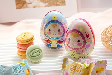 生日分享禮 馬卡龍夾心餅2個入彩蛋 2款可選 婚禮小物