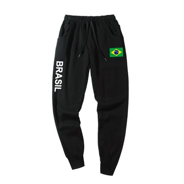 巴西Brazil國家隊足球運動褲訓練服男長褲休閑褲束腳小腳運動衛褲