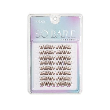 好無痕單株美睫組-棕色交叉魚尾  I-012