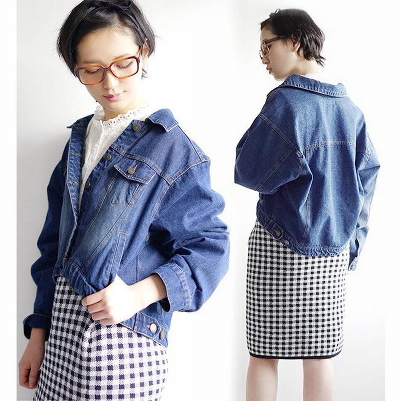 ジャケット レディース ジージャン コーデ 秋 冬 秋服 冬物
