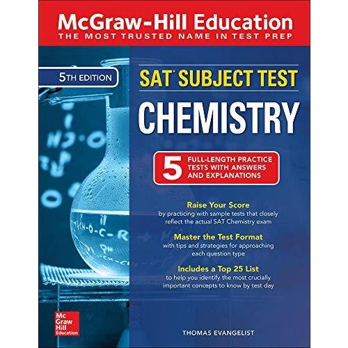 McGraw-Hill Education SAT Subject Test Chemistry