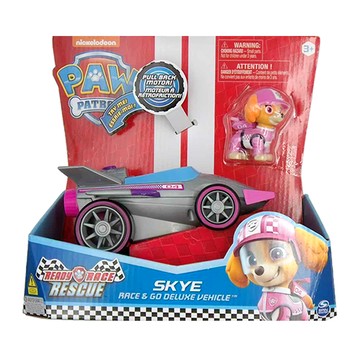 SPIN MASTER 汪汪隊立大功 極速賽車救援系列 音效迴力車 天天 賽車及豪華車輛  1組