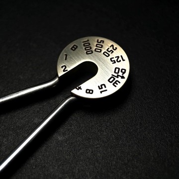 快門速度轉盤鑰匙扣, 黃銅鑰匙扣, 鑰匙圈, 鑰匙環, 攝影師禮物