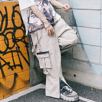 繪師Gedraji聯名太空殭屍大地色口袋長褲八神褲ACDCRAG台灣JA0767