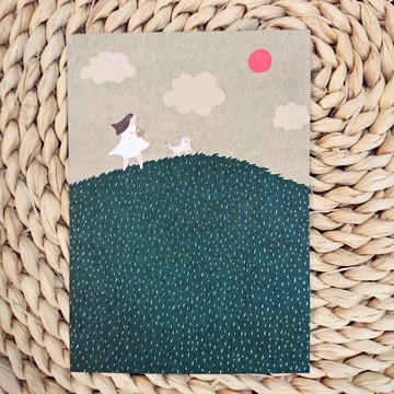 明信片-在幸福裡散步