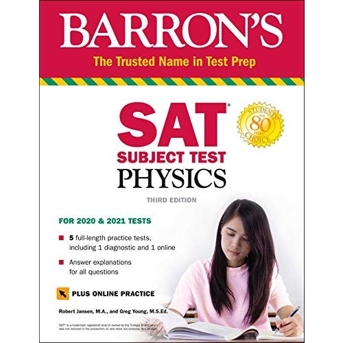 SAT Subject Test Physics with Online Test (Barron's Test Prep)