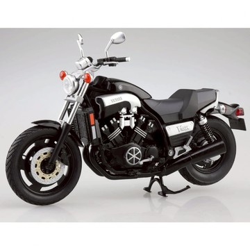 【東海模型】AOSHIMA 青島 11185 1/12 山葉V-MAX 黑2 塗裝完成品