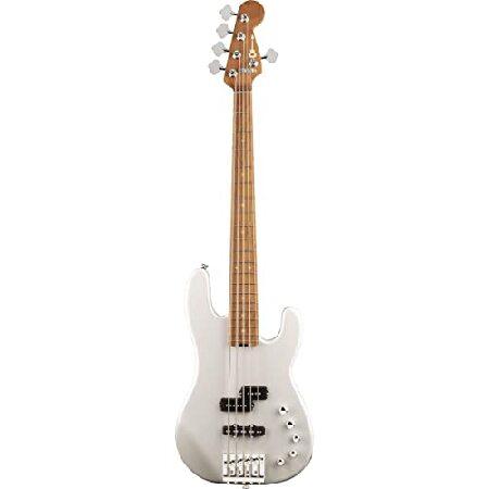 Charvel Pro-Mod San Dimas Bass PJ V Platinum Pearl 5弦エレキベース