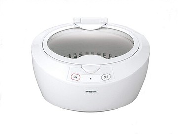 TWINBIRD 【日本代購】超聲波清洗機白色EC-4518 W