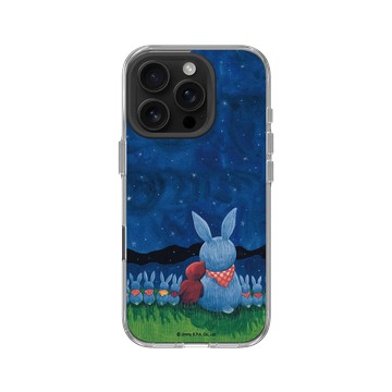 iPhone 16 Pro Clear Case（相機按鈕） 透明 - 幾米 Jimmy Liao - 世界別為我擔心-在一起