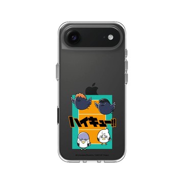 iPhone Air Clear Case（相機按鈕） 透明 - 排球少年 Haikyu!! - 排球場上的吉祥物