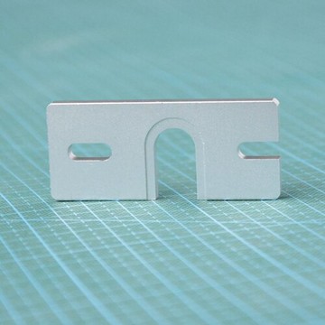 3D打印機配件Reprap Kossel E3DV5/V6熱端長方形固定鋁板噴砂氧化