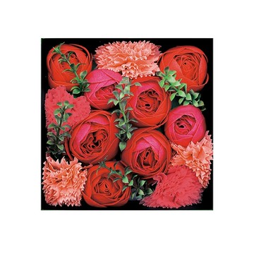 日本NOL-花樣朵朵入浴劑組(紅)(洗澡玩具/泡澡/交換禮物)