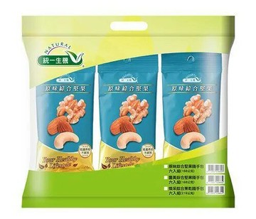統一生機   原味綜合堅果隨手包六入組168g(28g×6包)/袋