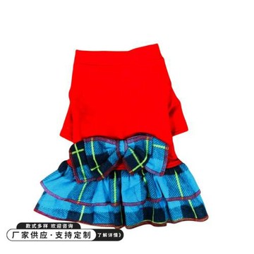 廠家現貨直發狗狗衣服連衣裙休閑泰迪中小型犬寵物衣服寵物服飾