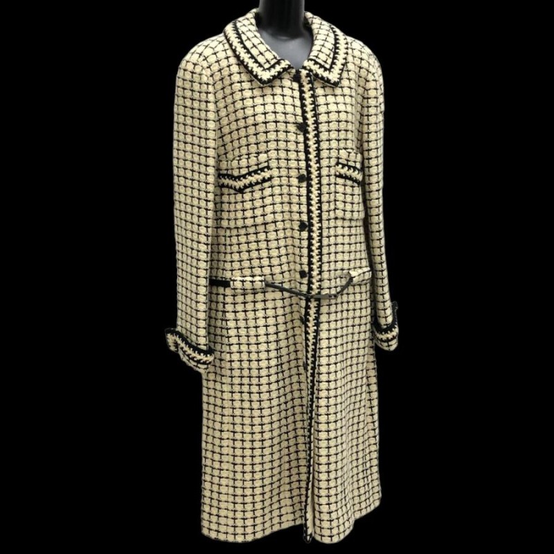 希少！シャネル トレンチコート ベルト付き 良品 CHANEL】【2008年秋冬】【フランス製】【アウター】シャネル