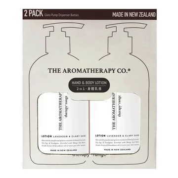 The Aromatherapy Co 鼠尾薰衣草護手潤膚乳 500毫升 X 2入