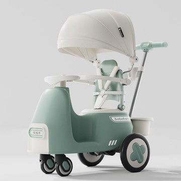 公司貨 免運 嬰兒搖搖車推車二合一兒童手推車遛娃神器搖一搖車