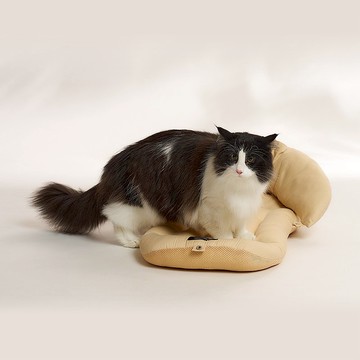 【毛孩床】Mushroom 柔軟親膚菇菇枕(L) 推車墊 睡覺墊 雙面使用