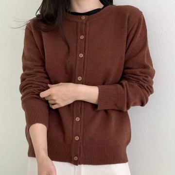 正韓罩衫 米蘭針織外套LSW1007-創翊韓都