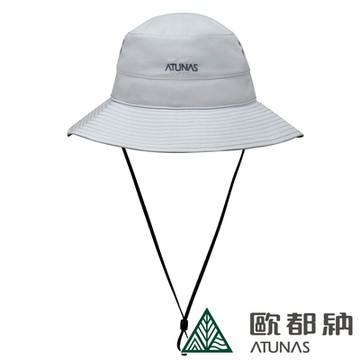 【ATUNAS 歐都納】中性款休閒漁夫帽A1AHDD07N鎳灰/防曬透氣/防潑水/登山/旅遊/露營