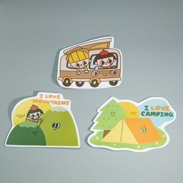 防水大貼紙 / 戶外系列  3入一組