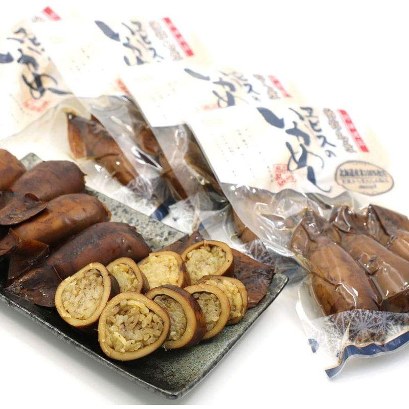 いかめし 函館名産 エビスパック イカ飯 3尾入り×4ヶセット イカめし スルメイカ 北海道産米使用 いかごはん