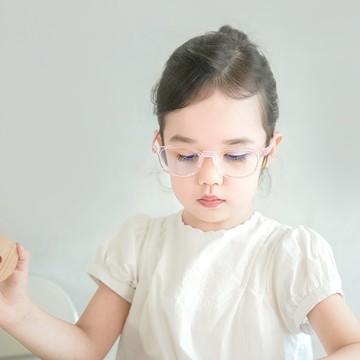 美國 KiGO - 功能型濾藍光兒童眼鏡 (3Y+)-透明白
