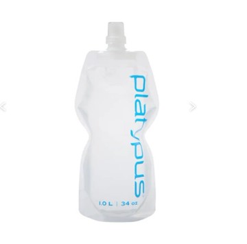 【【蘋果戶外】】platypus 11527 SoftBottle 軟式運動水瓶【1L】鴨嘴獸 水袋 軟式水壺 鴨嘴獸