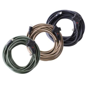 ADAMOUTDOOR 戶外延長動力線10M (露營 野營 延長線 電源線 檢驗局通過 戶外 延長線 加粗 )