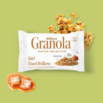 Balboa Light Granola #Salted Caramel 40g